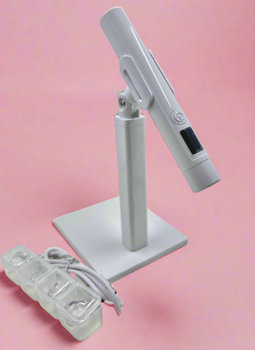 Portable mini lamp stand