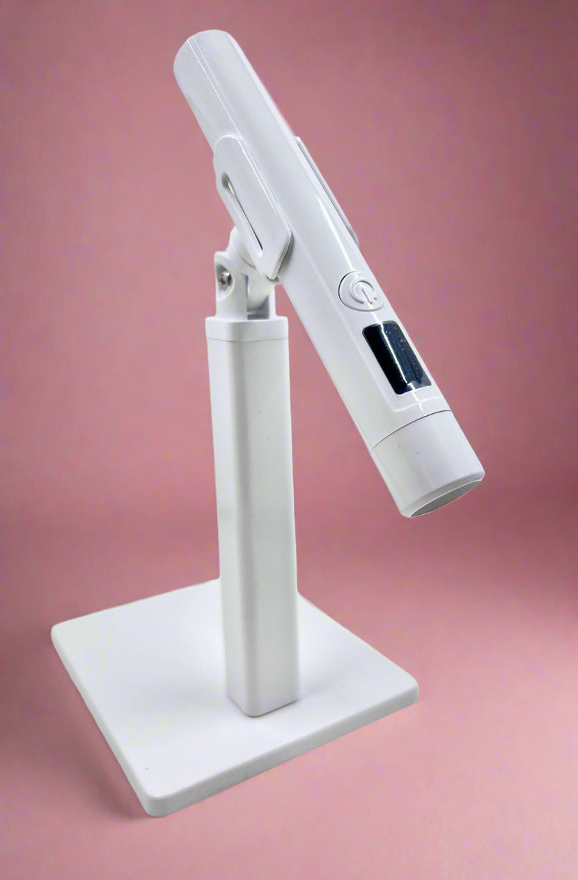Portable mini lamp stand