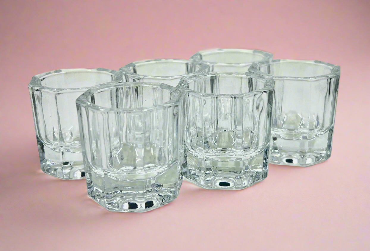 Glass dappen dish (6 PCS SET)