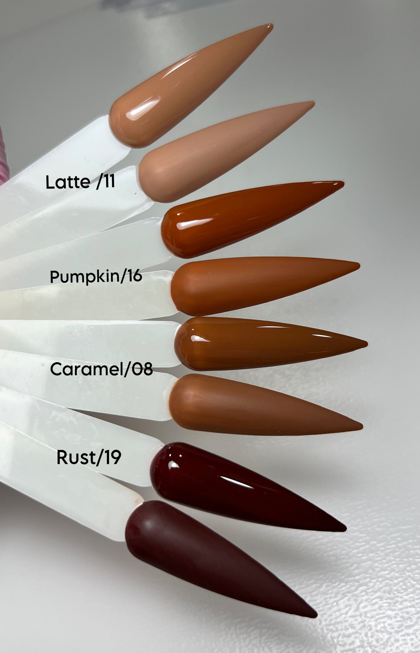 Gel Polish - FALL SET 4pcs