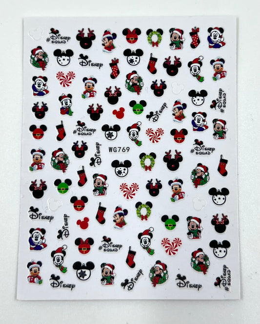 Sticker Mickey-Christmas