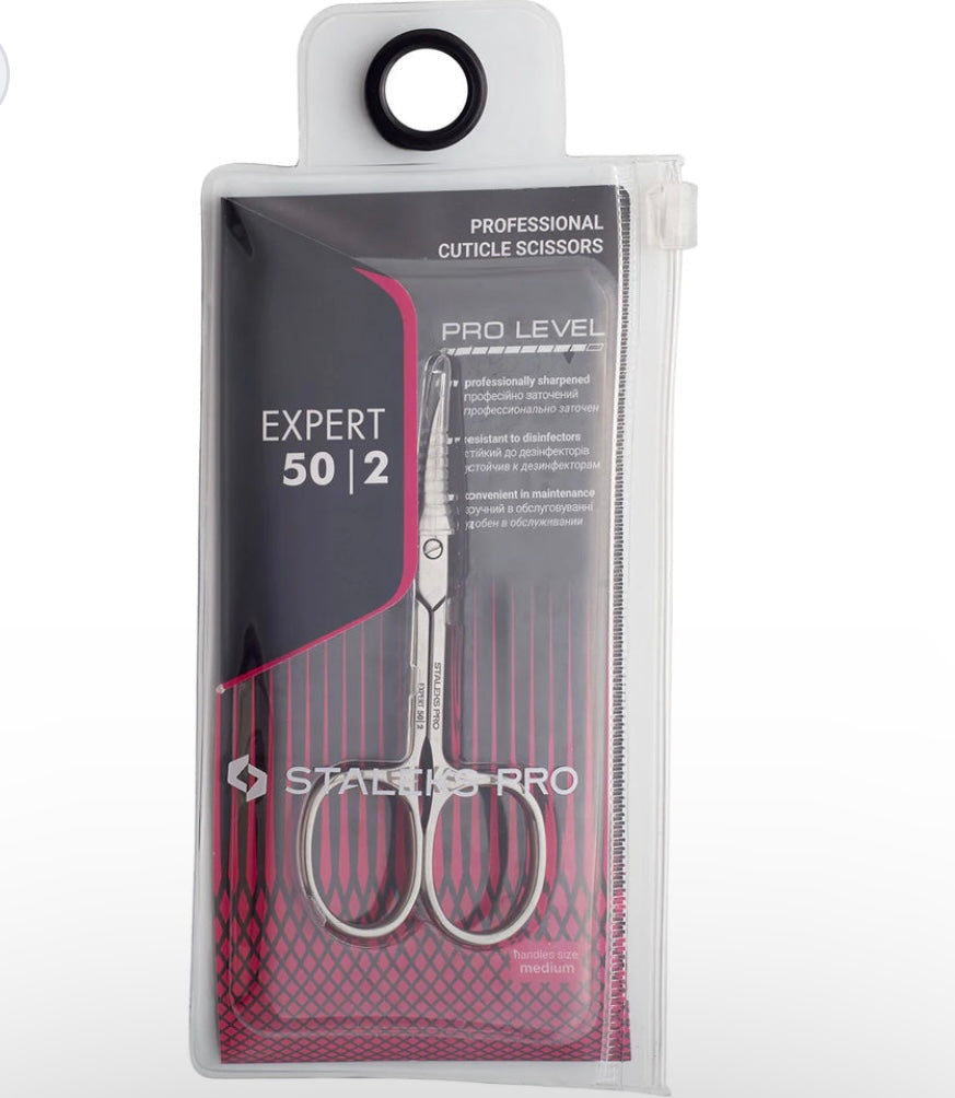 Staleks Pro Expert 50/2 Cuticle Scissors